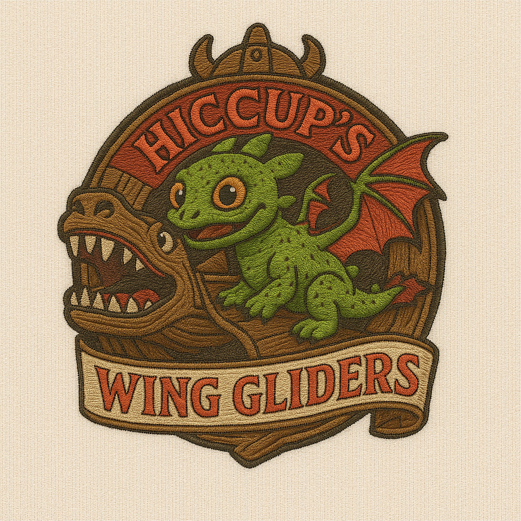 Hiccup's Wing Gliders